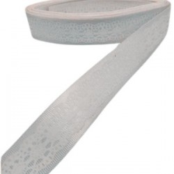 Tafta Dantel Görünümlü Kurdele Gri 25 Mm 1 Metre Tafta Dantel Görünümlü Kurdele Gri 25 Mm 1 Metre