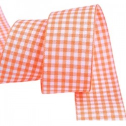 Tafta Ekoseli Kurdele 25 Mm Turuncu 1 Metre Tafta Ekoseli Kurdele 25 Mm Turuncu 1 Metre