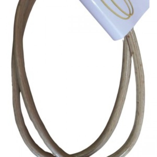 Tahta Çanta Sapı 17 Cm Oval