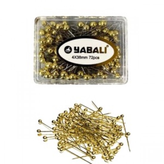 Toplu İğne Altın 72li 4x38 Mm