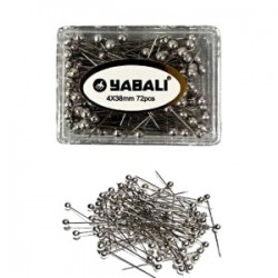 Toplu İğne Gümüş 72li 4x38 Mm Toplu İğne Gümüş 72li 4x38 Mm