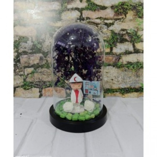 Fanus Teraryum Sağlıkçı Kadın Hemşire Ebe Yeni İş Hediyesi