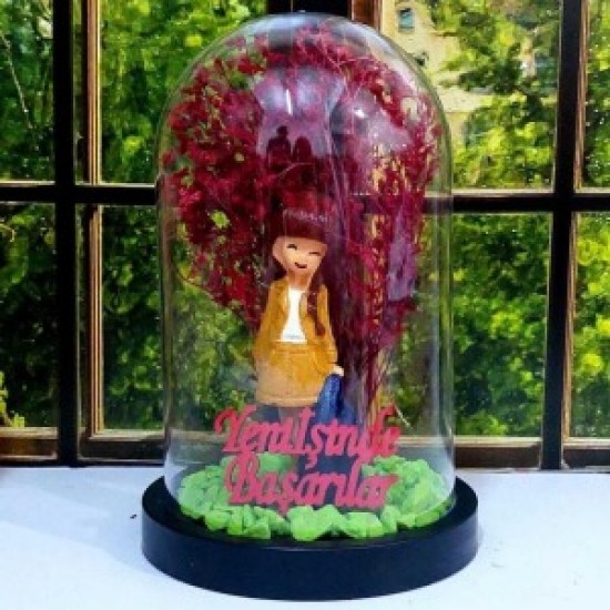 Fanus Teraryum Yeni İşinde Başarılar Yeni İş Hediyesi İş Kadını Temalı