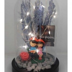 Teraryum Fanus Doğum Günün Kutlu Olsun Yazılı Sevgili Temalı Teraryum Fanus Doğum Günün Kutlu Olsun Yazılı Sevgili Temalı