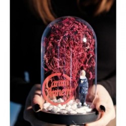 Teraryum Fanus Canım Annem Yazılı Tesettürlü Anne Temalı Hediye Teraryum Fanus Canım Annem Yazılı Tesettürlü Anne Temalı Hediye