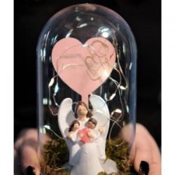 Teraryum Fanus Işıklı Canım Annem Yazılı Melek Anne Ve Çocuklar Hediye Teraryum Fanus Işıklı Canım Annem Yazılı Melek Anne Ve Çocuklar Hediye