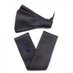 Tüm Araçlara Uyumlu Direksiyon Kılıfı Ve Vites Körüğü Siyah Vinil Mavi Tüm Araçlara Uyumlu Direksiyon Kılıfı Ve Vites Körüğü Siyah Vinil Mavi