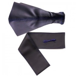 Tüm Araçlara Uyumlu Direksiyon Kılıfı Ve Vites Körüğü Siyah Deri Mavi Nakışlı Tüm Araçlara Uyumlu Direksiyon Kılıfı Ve Vites Körüğü Siyah Deri Mavi Nakışlı