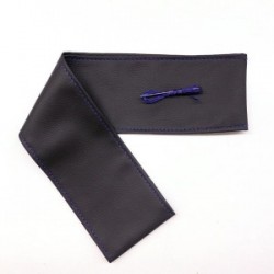 Tüm Araçlara Uyumlu Deri Direksiyon Kılıfı, Dikmeli Mavi Dikişli Tüm Araçlara Uyumlu Deri Direksiyon Kılıfı, Dikmeli Mavi Dikişli