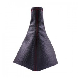 Tüm Araçlara Uyumlu Vites Körüğü Siyah Vinil Kırmızı Dikiş Tüm Araçlara Uyumlu Vites Körüğü Siyah Vinil Kırmızı Dikiş