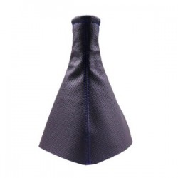 Tüm Araçlara Uyumlu Vites Körüğü Siyah Vinil Mavi Dikiş Tüm Araçlara Uyumlu Vites Körüğü Siyah Vinil Mavi Dikiş