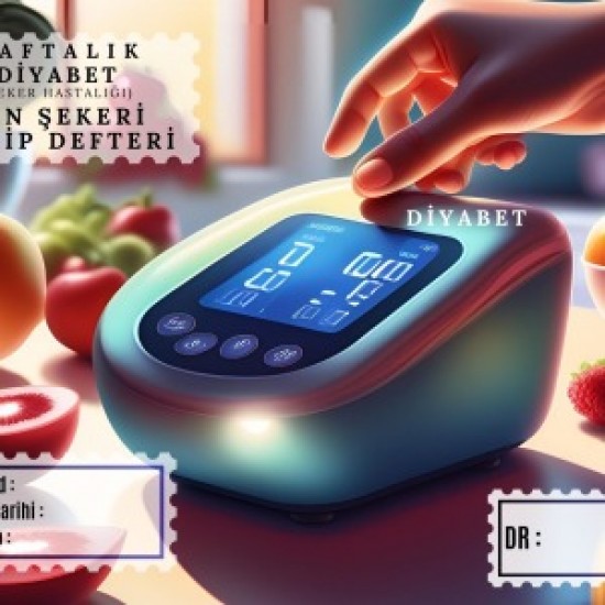 Diyabet Ölçüm Takip Çizelgesi Defteri A Kalite Özel Tasarım 6 Aylık A6 Boyut Yüksek Motiveli Diyabet Ölçüm Takip Çizelgesi Defteri A Kalite Özel Tasarım 6 Aylık A6 Boyut Yüksek Motiveli