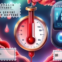 Diyabet Ölçüm Takip Çizelgesi Defteri A Kalite Özel Tasarım 3 Aylık A5 Diyabet Ölçüm Takip Çizelgesi Defteri A Kalite Özel Tasarım 3 Aylık A5