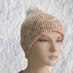 El Örgüsü Doğal Yün Ve Akrilik Karışımlı Sıcacık Kış Beresi Açık Kahve Karışımlı Renk El Örgüsü Doğal Yün Ve Akrilik Karışımlı Sıcacık Kış Beresi Açık Kahve Karışımlı Renk