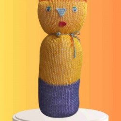 Tıkırık Örgü Yastık Uyku Ve Oyun Arkadaşı Çıtırtı - 45 Cm Tıkırık Örgü Yastık Uyku Ve Oyun Arkadaşı Çıtırtı - 45 Cm