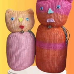 Tıkırık Örgü Yastık Uyku Ve Oyun Arkadaşı Şeker&fıstık - 35 Cm-45 Cm Tıkırık Örgü Yastık Uyku Ve Oyun Arkadaşı Şeker&fıstık - 35 Cm-45 Cm