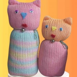 Tıkırık Örgü Yastık Uyku Ve Oyun Arkadaşı Pofuduk&şeker - 35 Cm-45 Cm Tıkırık Örgü Yastık Uyku Ve Oyun Arkadaşı Pofuduk&şeker - 35 Cm-45 Cm