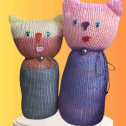 Tıkırık Örgü Yastık Uyku Ve Oyun Arkadaşı Gümüş&zıpzıp - 35 Cm-45 Cm Tıkırık Örgü Yastık Uyku Ve Oyun Arkadaşı Gümüş&zıpzıp - 35 Cm-45 Cm