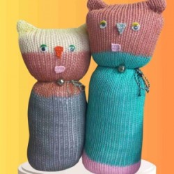 Tıkırık Örgü Yastık Uyku Ve Oyun Arkadaşı Çikito&gümüş - 35 Cm-45 Cm Tıkırık Örgü Yastık Uyku Ve Oyun Arkadaşı Çikito&gümüş - 35 Cm-45 Cm