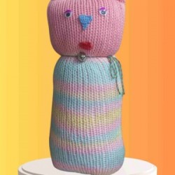 Tıkırık Örgü Yastık Uyku Ve Oyun Arkadaşı Pofuduk - 35 Cm Tıkırık Örgü Yastık Uyku Ve Oyun Arkadaşı Pofuduk - 35 Cm