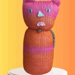 Tıkırık Örgü Yastık Uyku Ve Oyun Arkadaşı Fıstık - 35 Cm Tıkırık Örgü Yastık Uyku Ve Oyun Arkadaşı Fıstık - 35 Cm