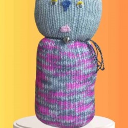 Tıkırık Örgü Yastık Uyku Ve Oyun Arkadaşı Boncuk - 35 Cm Tıkırık Örgü Yastık Uyku Ve Oyun Arkadaşı Boncuk - 35 Cm