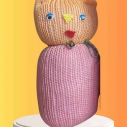 Tıkırık Örgü Yastık Uyku Ve Oyun Arkadaşı Şeker - 35 Cm Tıkırık Örgü Yastık Uyku Ve Oyun Arkadaşı Şeker - 35 Cm