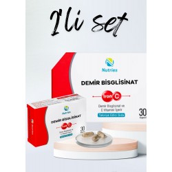 Demir Bisglisinat 30 Kapsül – 2’li Avantaj Paketi Demir Bisglisinat 30 Kapsül – 2’li Avantaj Paketi