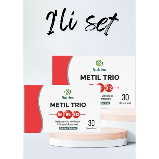 Metil B12 Çiğneme Tableti – 2’li Avantaj Paketi