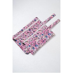 Islak/kuru Kirli Temiz Kıyafet, Mayo, Bebek Çamaşır Çantası - Sıvı Geçirmez Kalpli