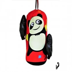 Çocuk Boks Kum Torbası Eldiven Dahil 2-6 Yaş Panda Çocuk Boks Kum Torbası Eldiven Dahil 2-6 Yaş Panda