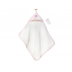 I Mam & Dad Nakışlı Bebek Havlu Silgi – Pembe