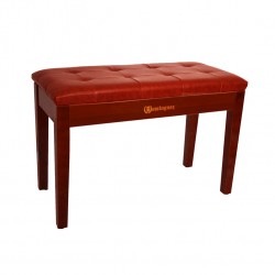 Piyano Aksesuar Koltuk Tabure Çift Kişilik Dominguez Sandık Bölmeli Ceviz DPB115-WN Piyano Aksesuar Koltuk Tabure Çift Kişilik Dominguez Sandık Bölmeli Ceviz DPB115-WN