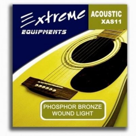 Gitar aksesuar Akustik Tel Extreme XAS11