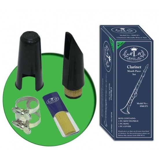 Klarnet Beki + Bilezik + Kapak + Kamış HMCP3 Klarnet Beki + Bilezik + Kapak + Kamış HMCP3