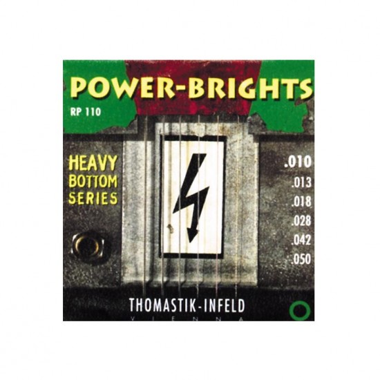 Gitar Aksesuar Elektro Power-Brights Tel Thomastik Infeld TH-RP110 Gitar Aksesuar Elektro Power-Brights Tel Thomastik Infeld TH-RP110
