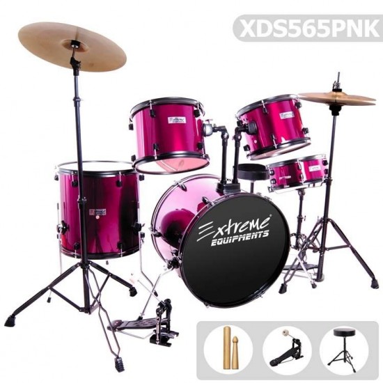 Bateri Davul Seti Pembe XDS565PNK Bateri Davul Seti Pembe XDS565PNK