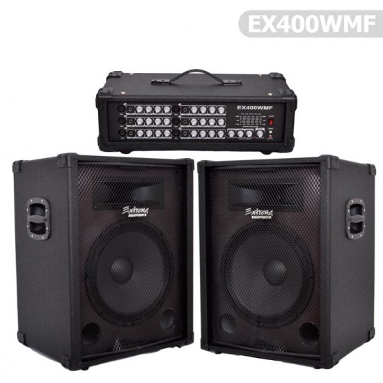 Extreme Amfi Ses Sistemi 2 Kolon+Kafa EX400WMF Extreme Amfi Ses Sistemi 2 Kolon+Kafa EX400WMF