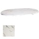 Werzalit veya Wermodin Masa Tablası Oval 94x146 - Afyon Marble Werzalit veya Wermodin Masa Tablası Oval 94x146 - Afyon Marble