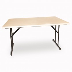 Banket Katlanır Masa (Werzalit, Allzalit. Vermodin Tabla 80x140) - Akçaağaç