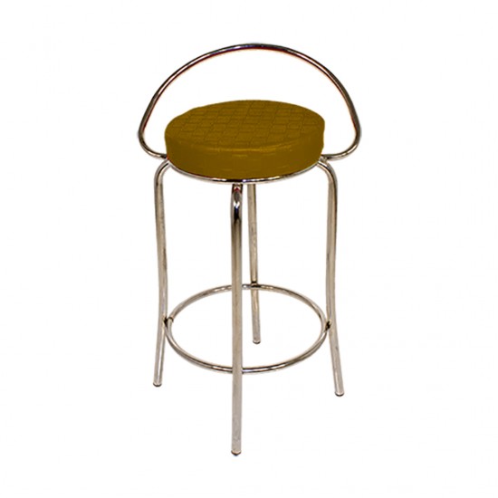 Bar Taburesi Arkalıklı - Kahve Bar Taburesi Arkalıklı - Kahve