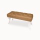 Bench Puf Kapitoneli - Kahve Bench Puf Kapitoneli - Kahve