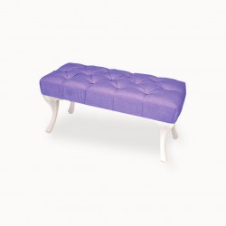 Bench Puf Kapitoneli - Kahve