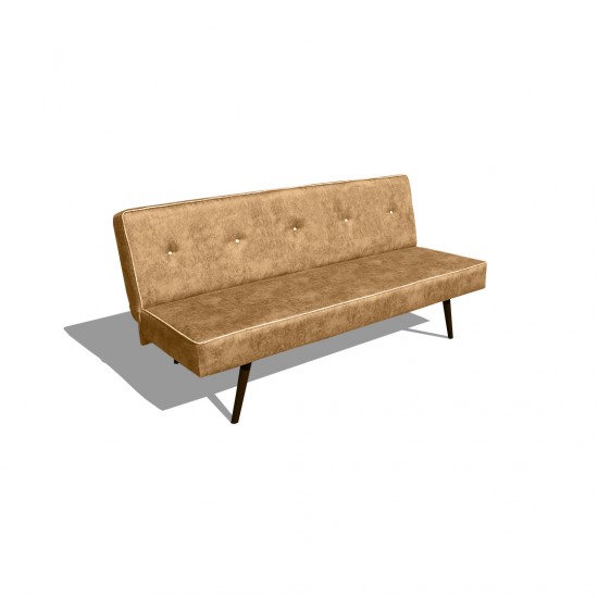 Best Yataklı Çelik İskelet Sünger Kanepe - Kahve Best Yataklı Çelik İskelet Sünger Kanepe - Kahve