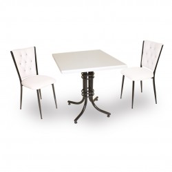 Buket Werzalit Kare ESB-Kapitoneli Fiskos Seti - Beyaz Buket Werzalit Kare ESB-Kapitoneli Fiskos Seti - Beyaz