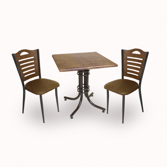 Buket Werzalit Kare ESB-Merdiven Fiskos Seti - Antik Dark Kahve Buket Werzalit Kare ESB-Merdiven Fiskos Seti - Antik Dark Kahve