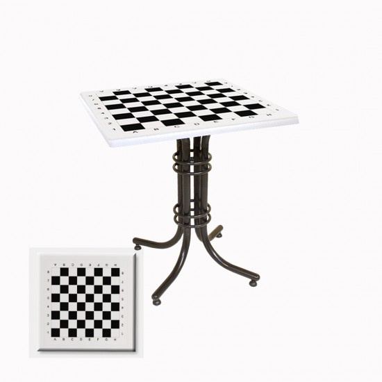 Buket Werzalit Kare ESB Mutfak Masası 80X80 - Santranç Beyaz Buket Werzalit Kare ESB Mutfak Masası 80X80 - Santranç Beyaz