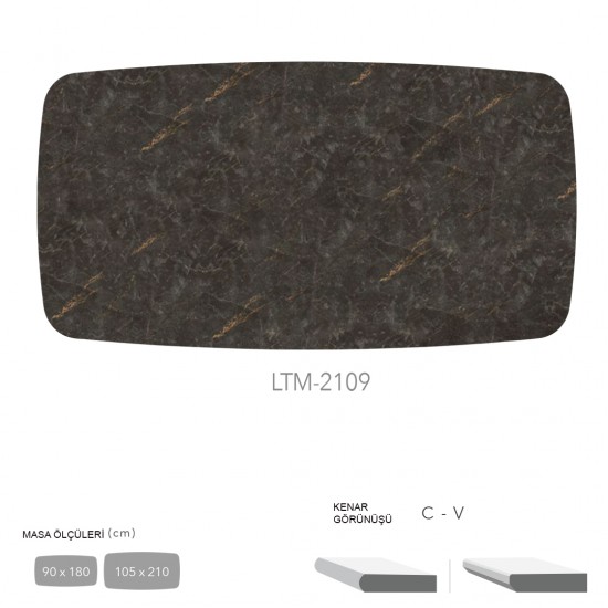 CDF Masa Tablası 105X210 - DCLTM2109 CDF Masa Tablası 105X210 - DCLTM2109