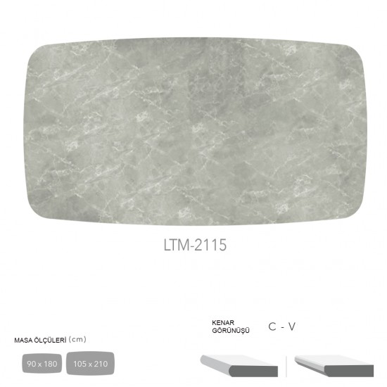 CDF Masa Tablası 105X210 - DCLTM2115 CDF Masa Tablası 105X210 - DCLTM2115