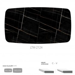 CDF Masa Tablası 105X210 - DCLTM2124 CDF Masa Tablası 105X210 - DCLTM2124